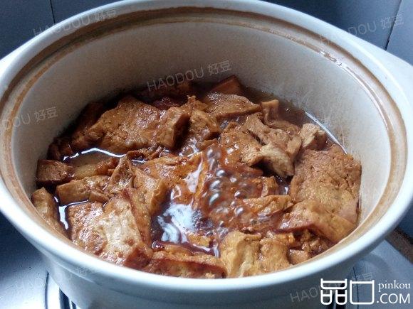 红烧肉焖豆腐