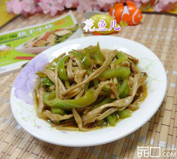 尖椒炒黄花菜