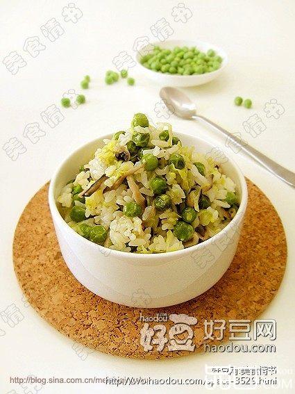 淡淡清香豌豆饭