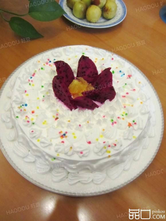 鸭蛋蛋糕（练习裱花）