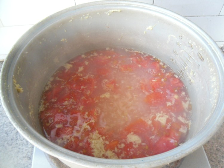鲜玉米番茄蛋花汤步骤6