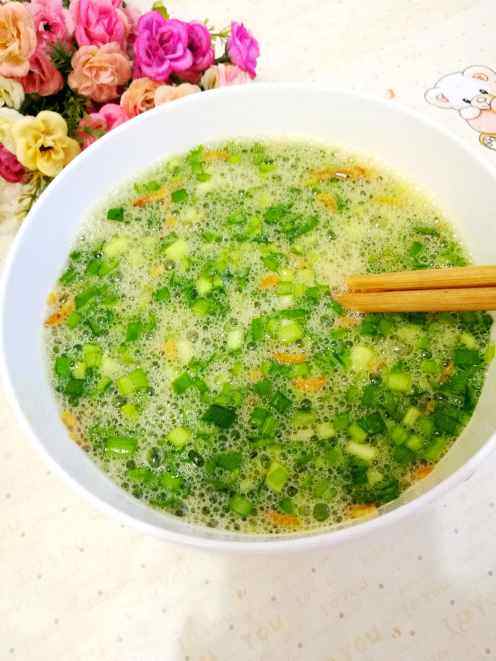 海米韭菜煎蛋步骤6
