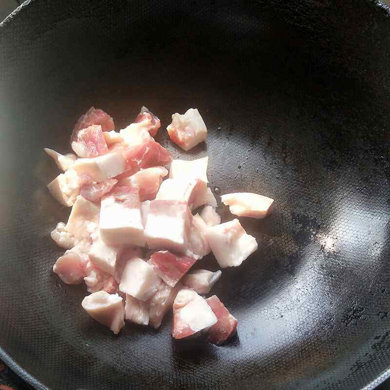 萝卜干烧肉步骤8