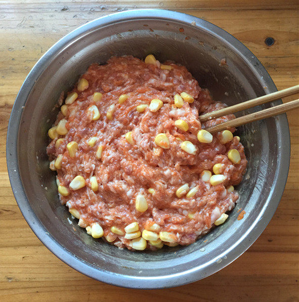 杂蔬玉米肉丸子步骤6