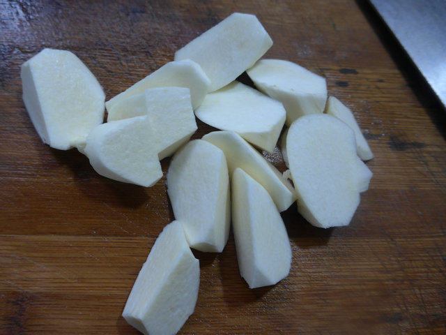 洋葱茭白炒土豆步骤3