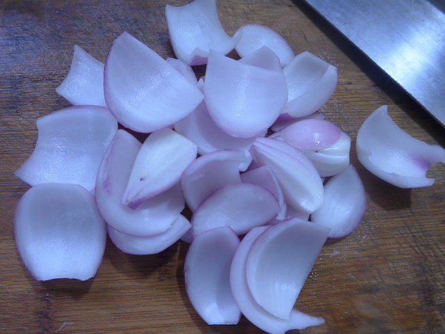 洋葱茭白炒土豆步骤5