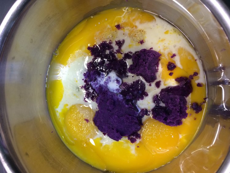 紫薯海绵蛋糕（非紫薯步骤3