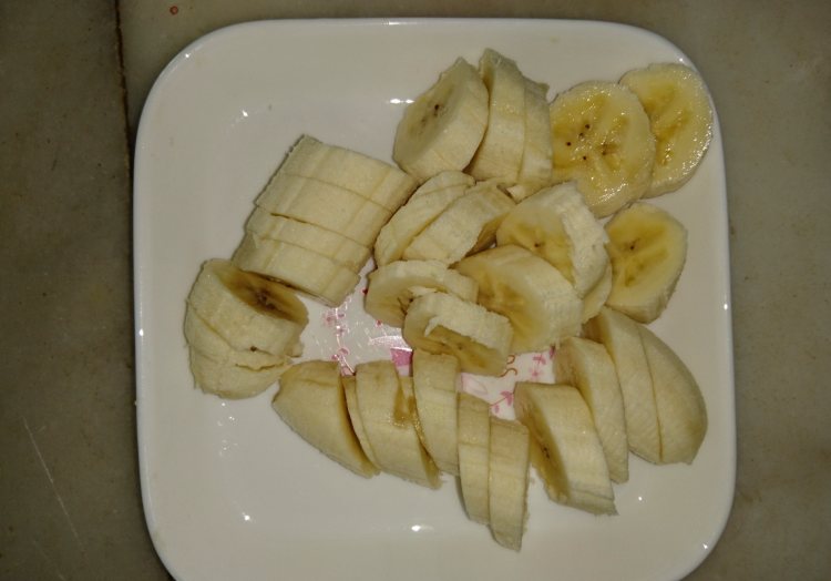 香蕉煎饼步骤1