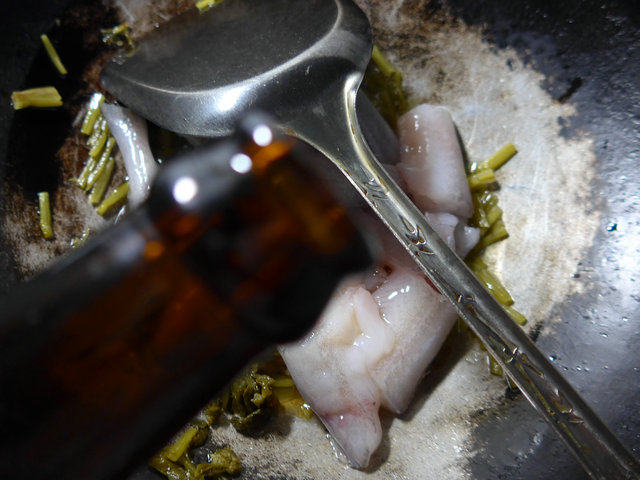 雪菜虾潺汤步骤4