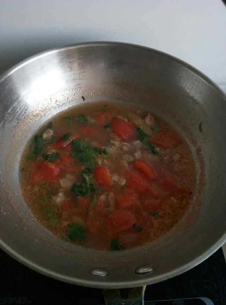 牛肉柿子汤步骤9
