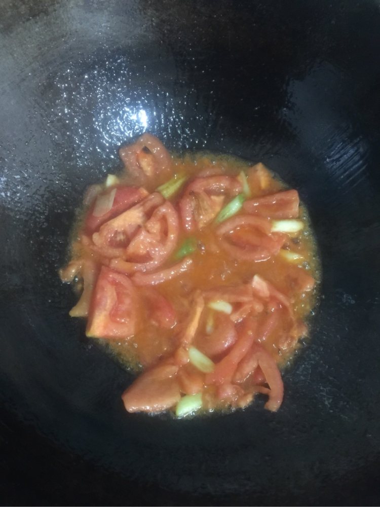 西红柿白菜豆腐汤步骤5
