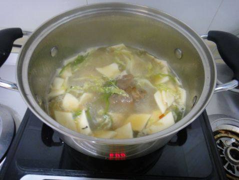 猪手泡菜汤饭步骤6
