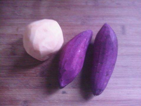 紫薯饭团步骤1