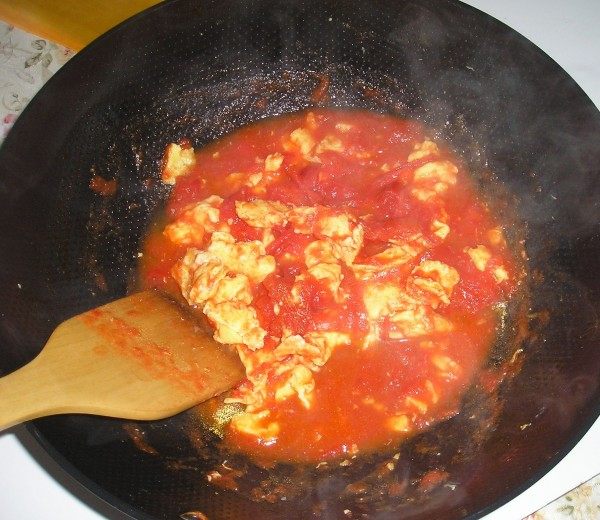 番茄鸡蛋盖饭步骤9