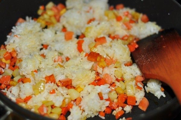 土豆胡萝卜芝士焗饭步骤7
