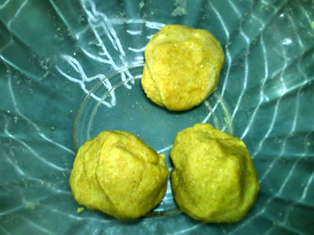 韭菜鸡蛋玉米饼步骤15