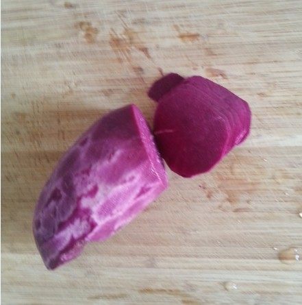 紫薯造型馒头步骤1