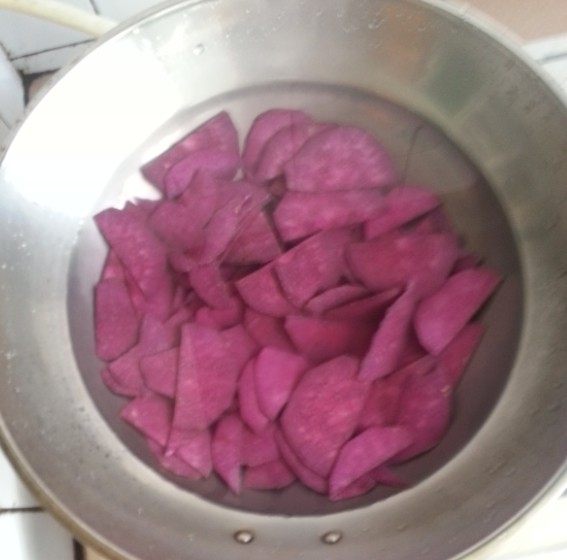 紫薯造型馒头步骤2