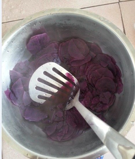 紫薯造型馒头步骤3