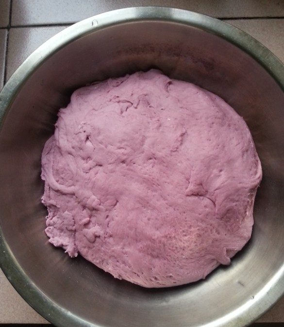 紫薯造型馒头步骤6