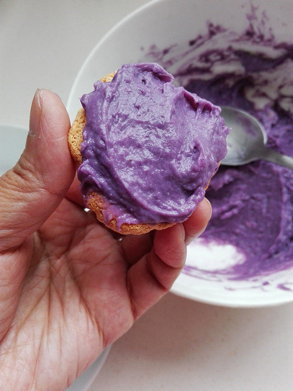 紫芋绵绵包步骤8