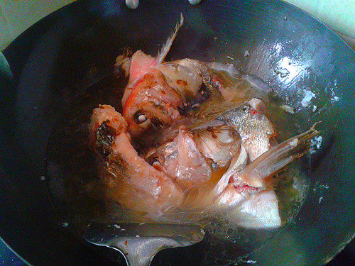 剁椒煮鱼头豆腐步骤5
