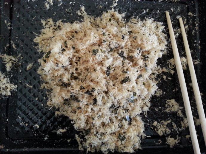 【手工美食】海苔肉松步骤9