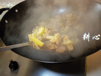 肉片炒花椰菜步骤11