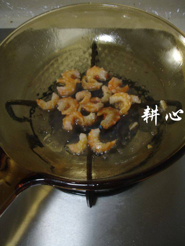 香菇炒松花菜步骤7