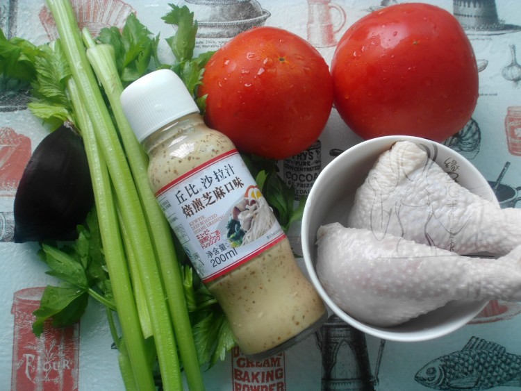 健康鸡肉沙拉步骤1