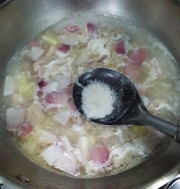 彩蔬奶炖鸡腿肉步骤11