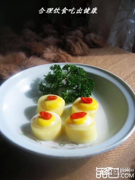 玉子豆腐酿鹌鹑蛋