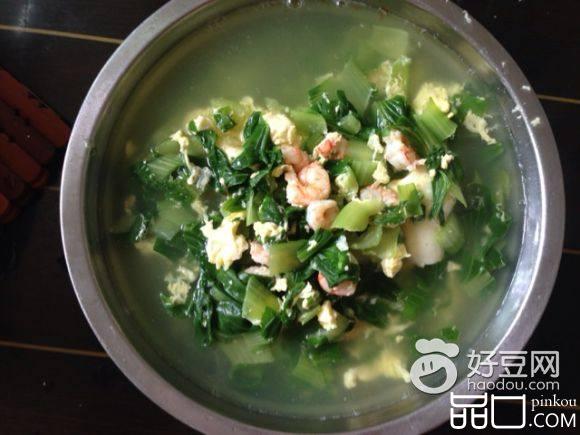 虾仁蔬菜汤
