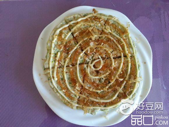 虾仁蔬菜饼