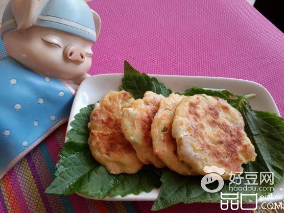 土豆虾仁饼