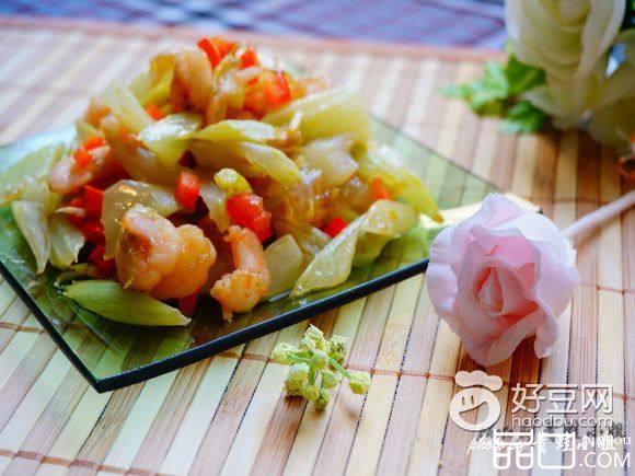 玻璃虾仁芹菜