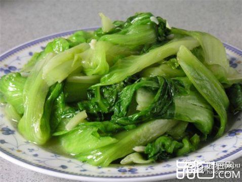 蒜茸生菜
