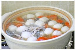 蘑菇番茄鱼丸汤步骤15
