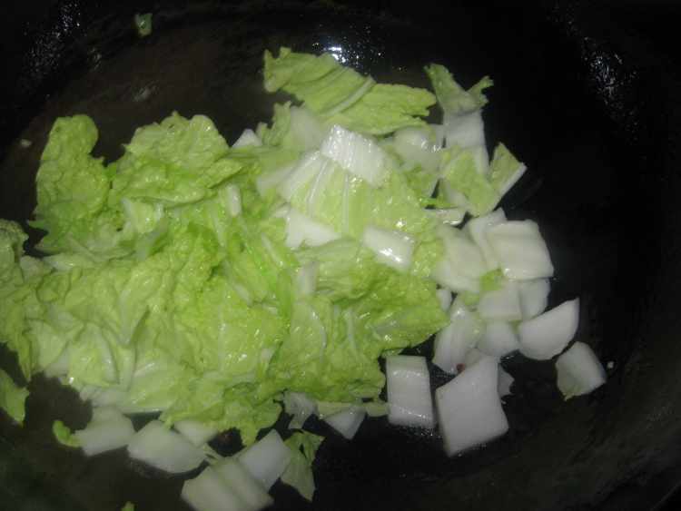 白菜豆腐片步骤4