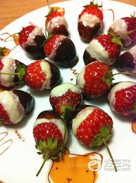草莓双层巧克力
