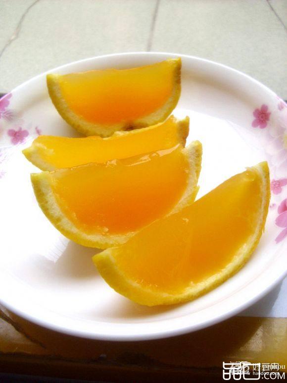 香橙果冻——能剥着吃