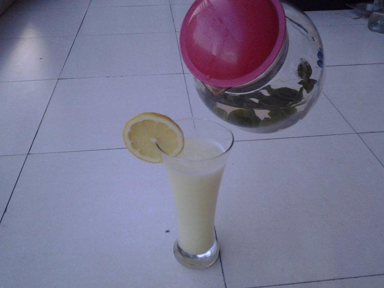 薄荷柠檬汁步骤5