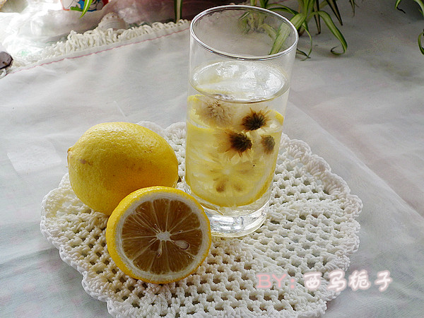 柠檬蜂蜜菊花茶步骤6