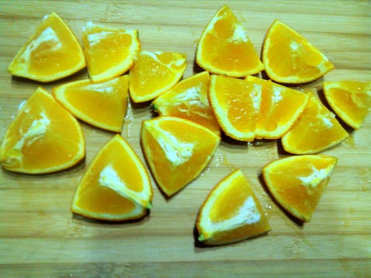 榨鲜橙汁步骤2