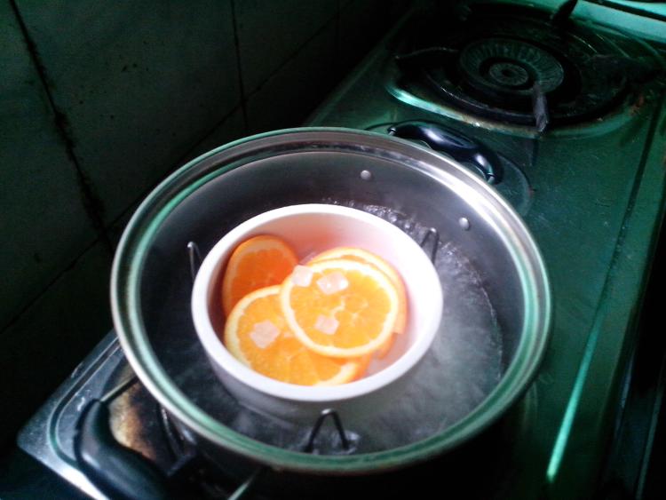 冰糖蒸橙子步骤5