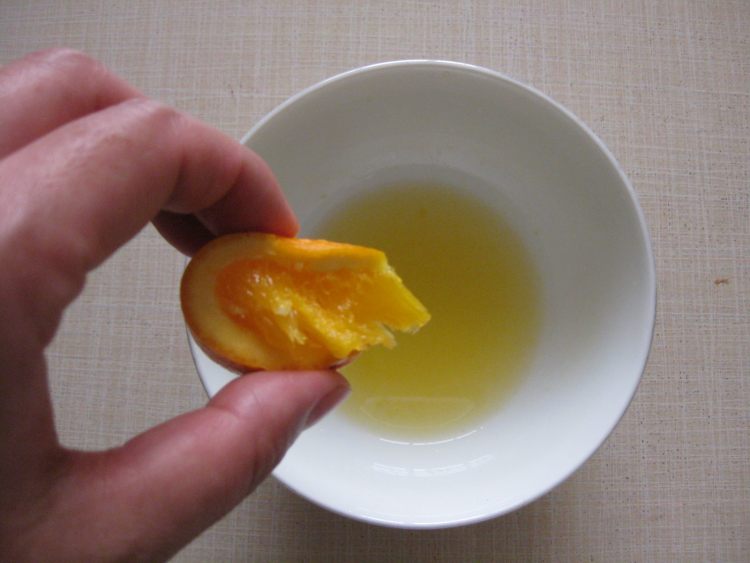 橙香鸡蛋羹步骤3
