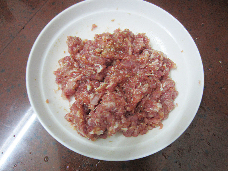 肉末青菜粥步骤3