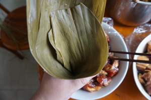 藜麦鲜肉粽步骤12