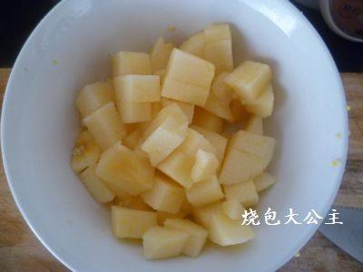 苹果青菜粥步骤3