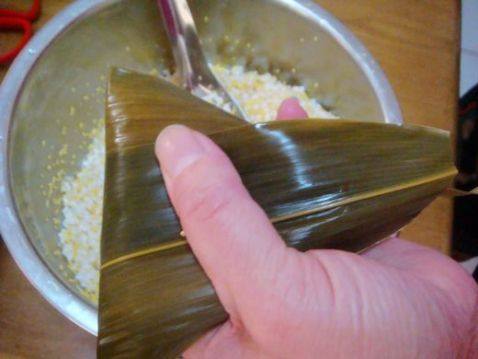 小米红枣粽步骤9